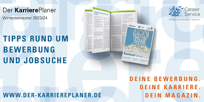 Der KarrierePlaner Ausgabe Wintersemester 2023/24