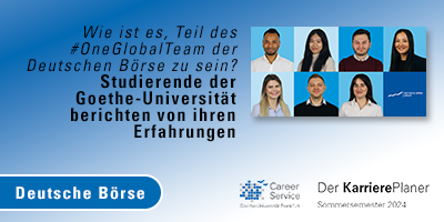 Wie ist es, Teil des #OneGlobalTeam der Deutschen Börse zu sein?